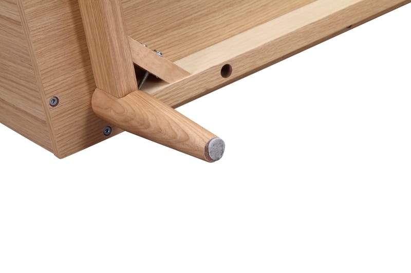 Djack Vitrineskab 80 cm - Brun - Opbevaring - Skab - Vitrineskabe