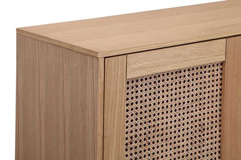 Djack Vitrineskab 80 cm - Brun - Opbevaring - Skab - Vitrineskabe