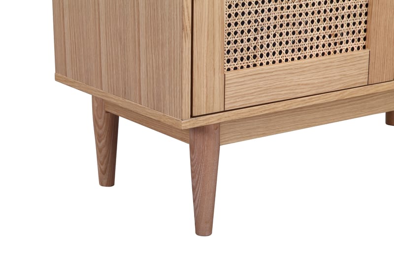 Djack Vitrineskab 80 cm - Brun - Opbevaring - Skab - Vitrineskabe