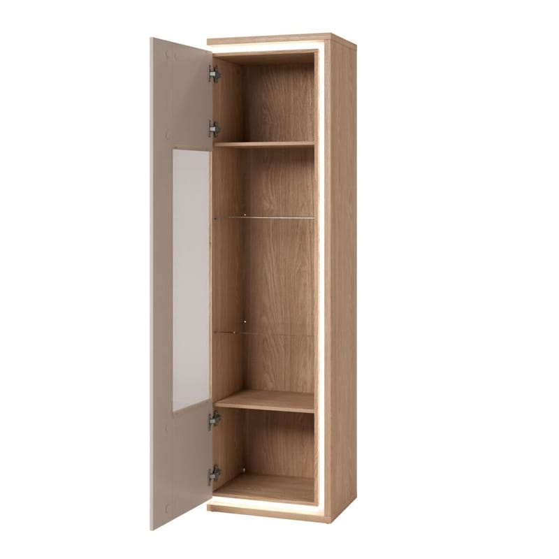 Vitrineskab Dore 1 Dør Højre - Opbevaring - Skab - Vitrineskabe