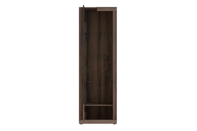 Elhovo Vitrineskab 41x63 cm - Brun - Opbevaring - Skab - Vitrineskabe
