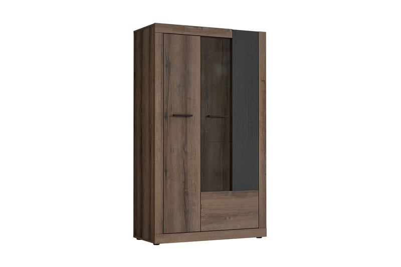 Elhovo Vitrineskab 41x93 cm, Brun