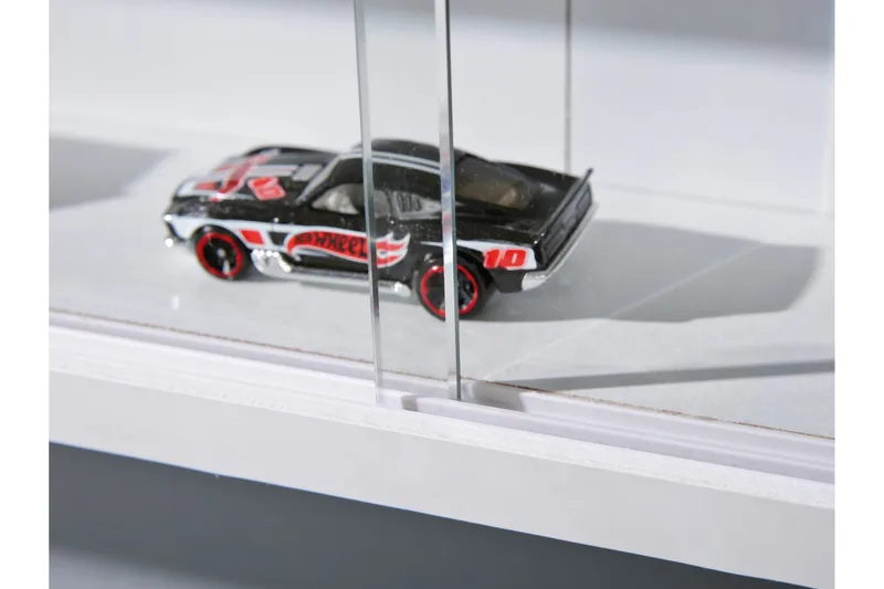 Imogen Vitrineskab 80 cm - Hvid/Glas - Opbevaring - Skab - Vitrineskabe