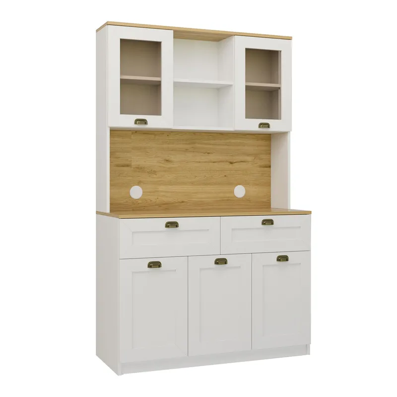Kaffestation Hanah Home Vionna (120 x 191,8 x 44 cm) Hvid, Hvid