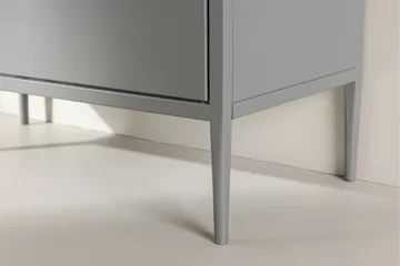 La Paz vitrineskab 70x160 cm lysegrå - Opbevaring - Skab - Vitrineskabe