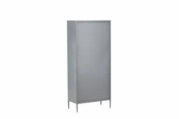 La Paz vitrineskab 70x160 cm lysegrå - Opbevaring - Skab - Vitrineskabe