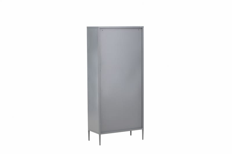La Paz vitrineskab 70x160 cm lysegrå - Opbevaring - Skab - Vitrineskabe