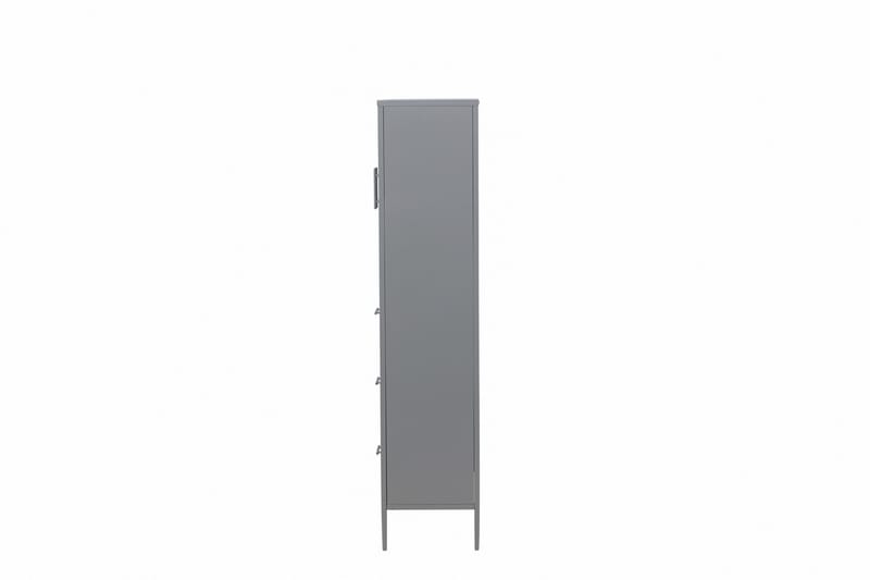 La Paz vitrineskab 70x160 cm lysegrå - Opbevaring - Skab - Vitrineskabe