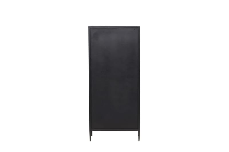 La Paz Vitrineskab 70x160 cm Sort - Opbevaring - Skab - Vitrineskabe