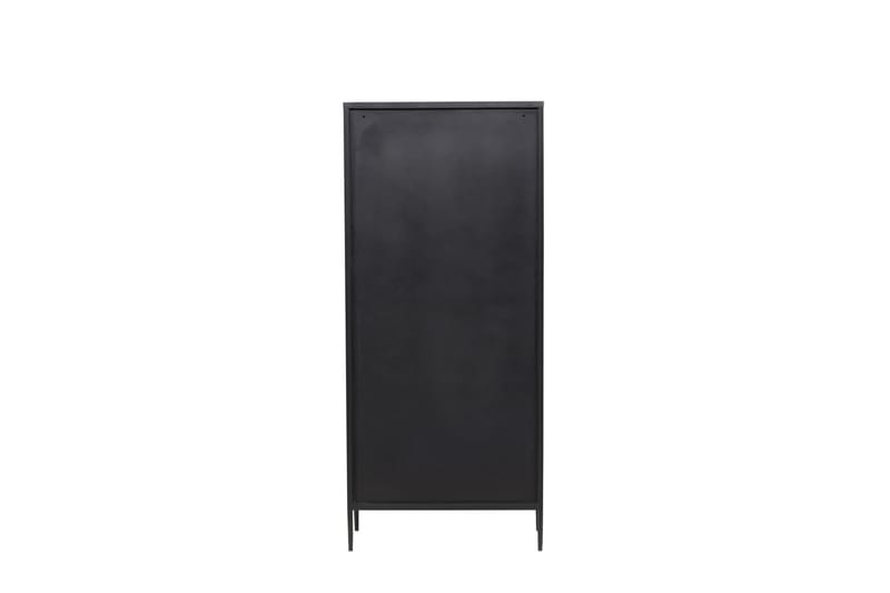 La Paz Vitrineskab 70x160 cm - Sort - Opbevaring - Skab - Vitrineskabe