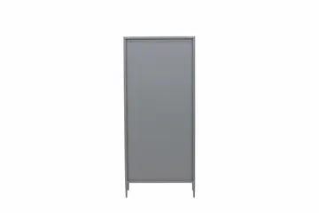 La Paz vitrineskab 70x160 cm lysegrå - Opbevaring - Skab - Vitrineskabe