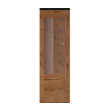 Vitrineskab Larona 1 dør - Lefkas eg, 206 cm - Opbevaring - Skab - Vitrineskabe