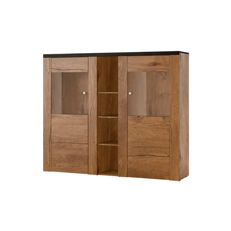 Vitrineskab Larona 2 døre, Lefkas eg