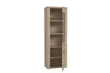 Loannia Vitrineskab 41x67 cm - Brun - Opbevaring - Skab - Vitrineskabe