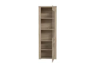 Loannia Vitrineskab 41x67 cm - Brun - Opbevaring - Skab - Vitrineskabe