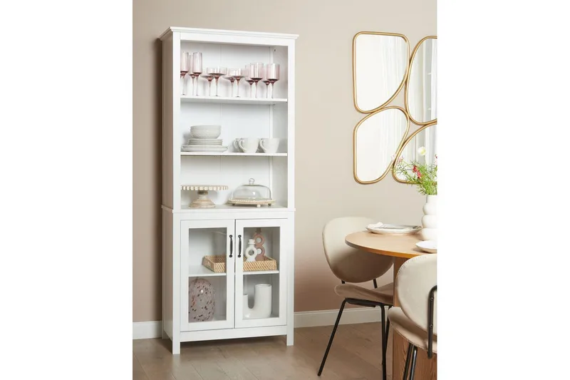 Vitrineskab Lusby - Opbevaring - Skab - Vitrineskabe