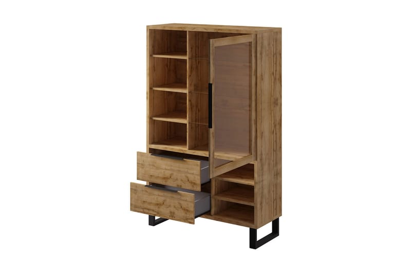 Malissa vitrineskab - Træ - Opbevaring - Skab - Vitrineskabe