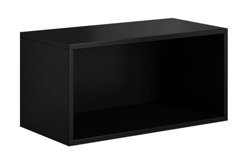Roco Vitrineskab 37,5x39x75 cm, Sort
