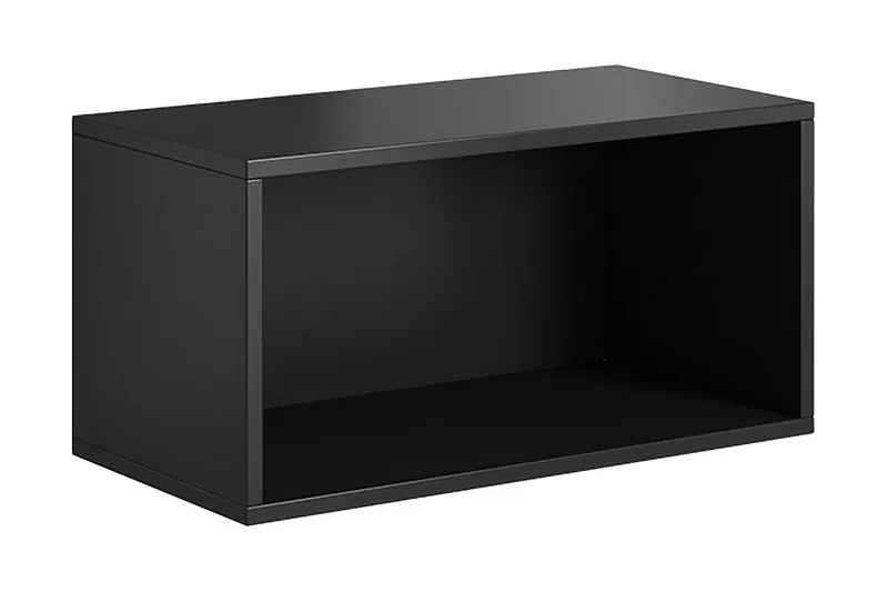 Roco Vitrineskab 37,5x39x75 cm, Sort