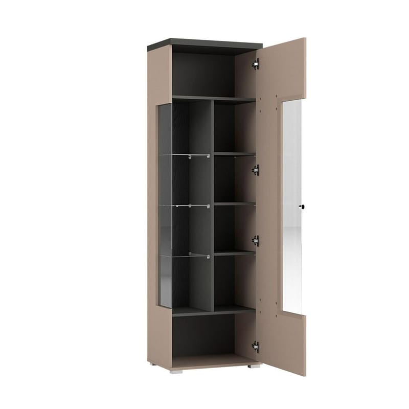 Vitrineskab Serio 1 dør venstre/højre - Opbevaring - Skab - Vitrineskabe