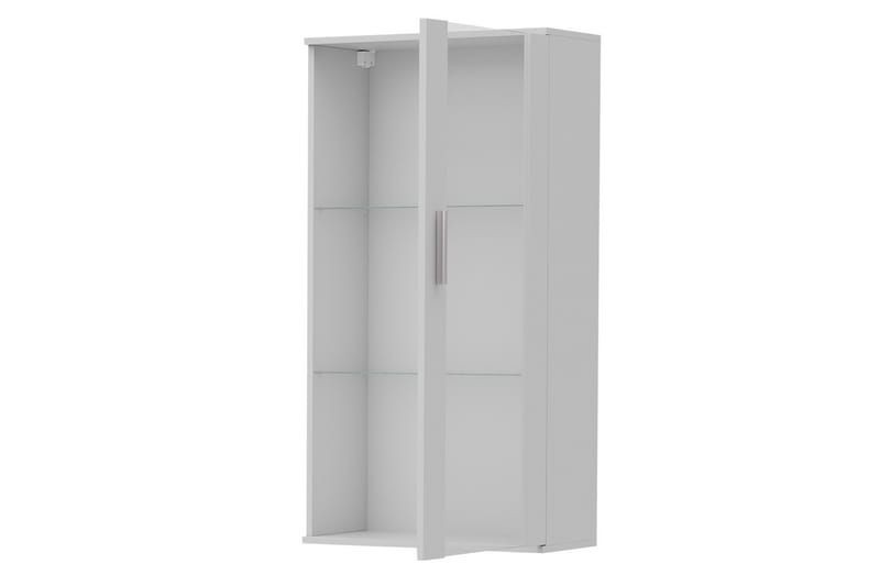 Soho Vitrineskab 60x29x115,5 cm - Hvid - Opbevaring - Skab - Vitrineskabe