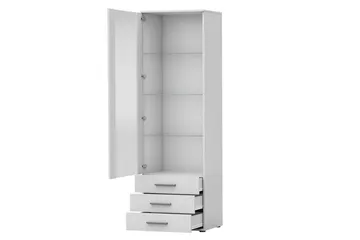 Soho vitrineskab 60x41x192 cm - Opbevaring - Skab - Vitrineskabe