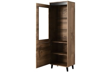 Strontian Vitrinskåp 183 cm Scandinavian Choice Anthracite - Opbevaring - Skab - Vitrineskabe