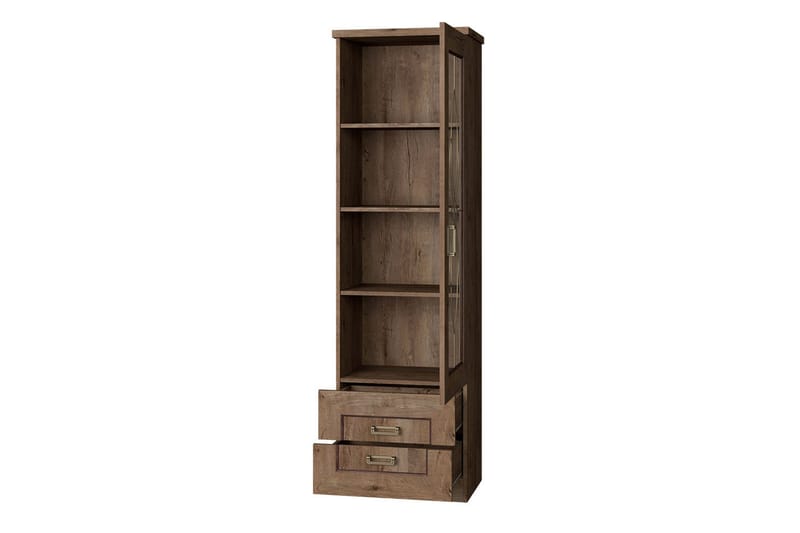 Tadeusz Vitrineskab 46x44x190 cm - Opbevaring - Skab - Vitrineskabe