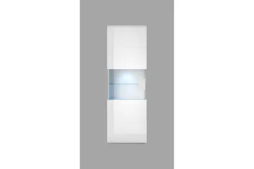 Toreno Vitrineskab 39x53 cm - Hvid - Opbevaring - Skab - Vitrineskabe