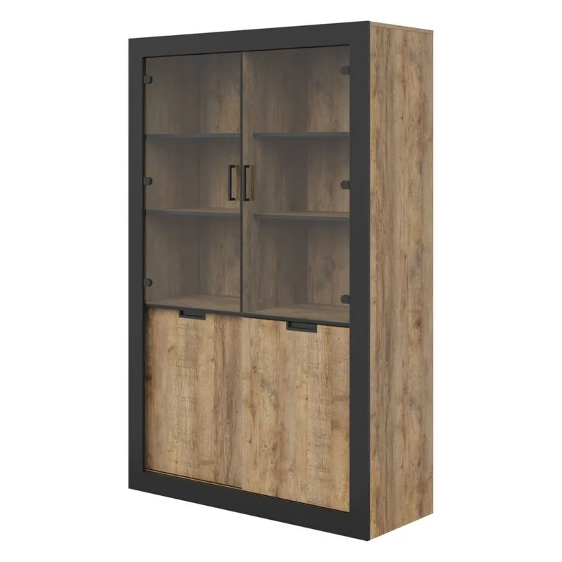 Vitrineskab Tudor 4 Døre, undefined