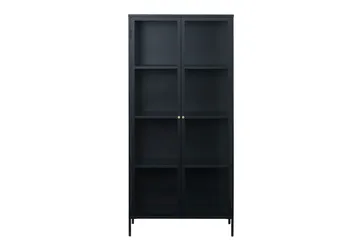 Umbri Vitrineskab 90 cm - Sort - Opbevaring - Skab - Vitrineskabe