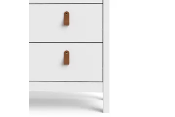 Vallvidera Vitrineskab 33x78 cm - Hvid - Opbevaring - Skab - Vitrineskabe