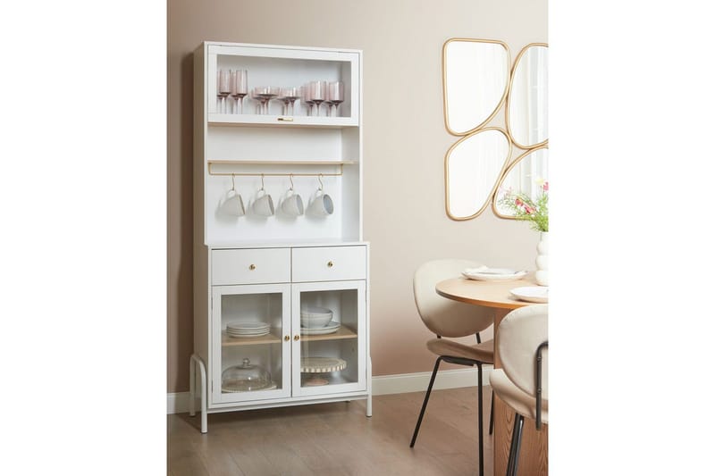 Vitrineskab Parlin - Opbevaring - Skab - Vitrineskabe