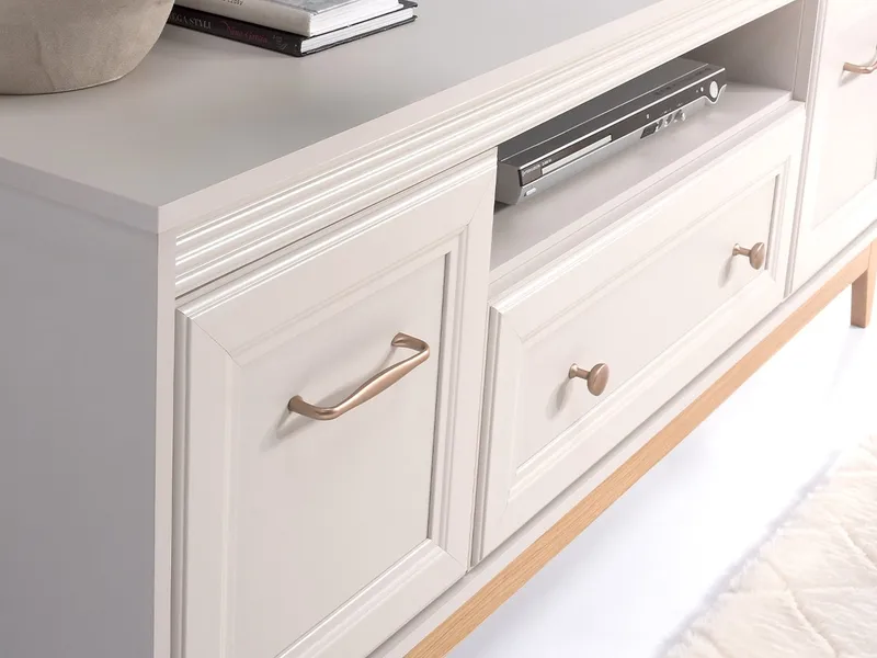 Zeylor Vitrineskab 142 cm - Opbevaring - Skab - Vitrineskabe