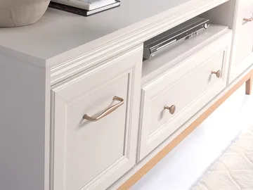 Zeylor Vitrineskab 142 cm - Opbevaring - Skab - Vitrineskabe
