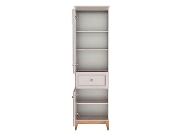 Zeylor Vitrineskab 193 cm med Belysning - Opbevaring - Skab - Vitrineskabe