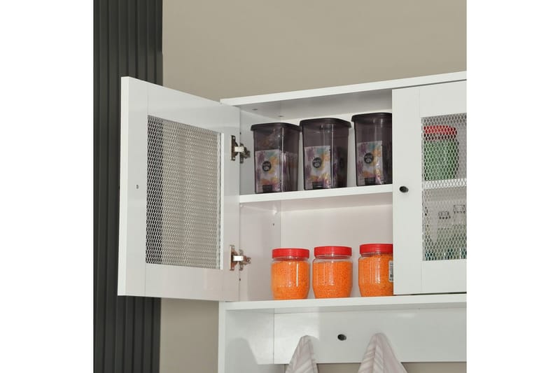 Multifunktionsskab Jatin Hvid - Hvid - Hus & renovering - Køkken & bad - Køkken & bryggers