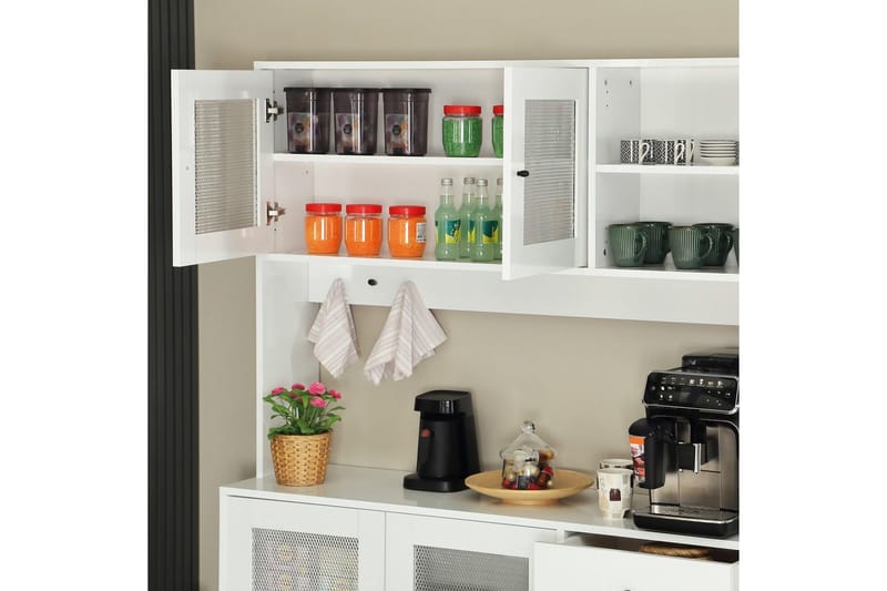 Multifunktionsskab Jatin Hvid - Hvid - Hus & renovering - Køkken & bad - Køkken & bryggers