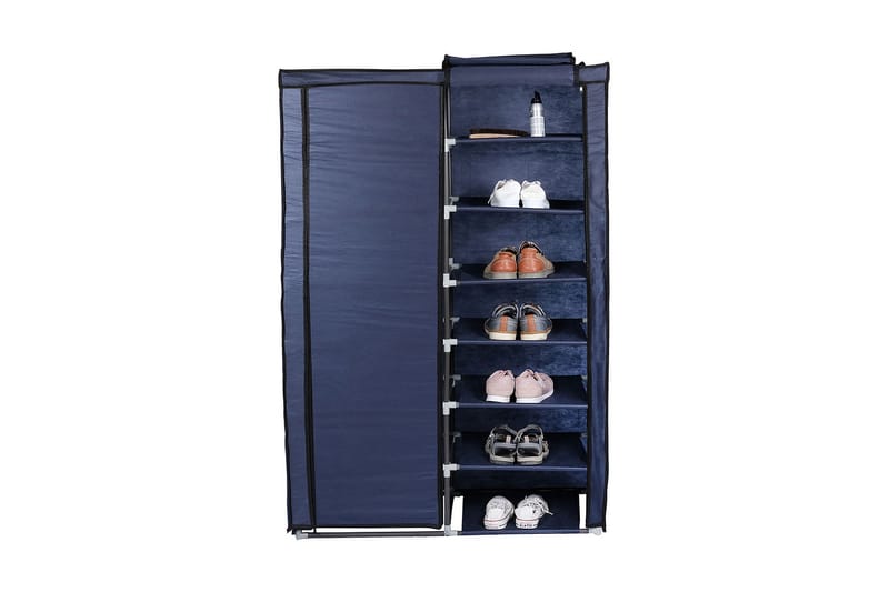 Andifli Skoskab 96x146 cm - Blå - Opbevaring - Skoopbevaring - Skoskab