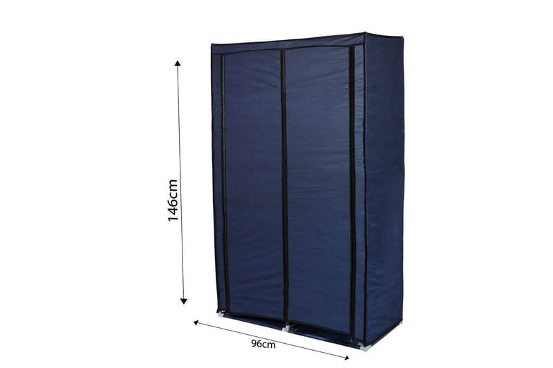 Andifli Skoskab 96x146 cm - Blå - Opbevaring - Skoopbevaring - Skoskab