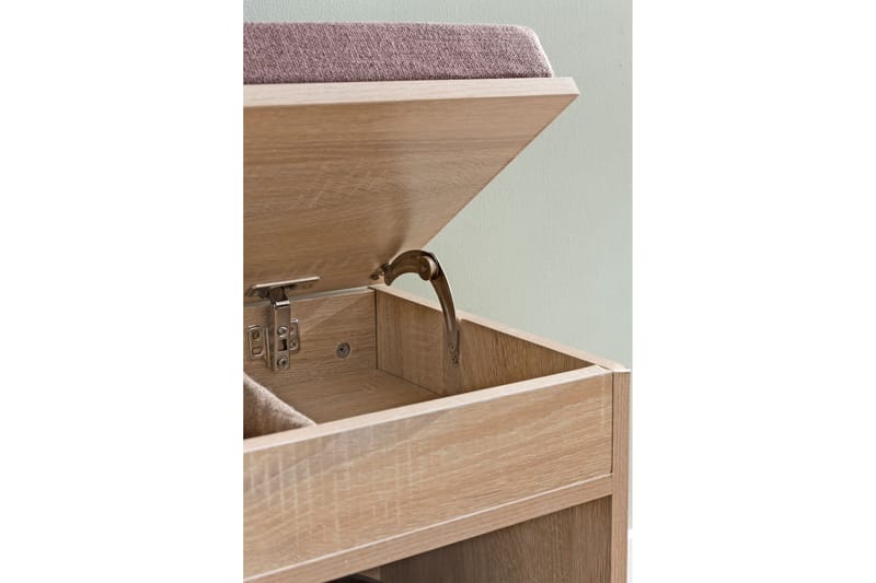 Anielle Skohylde 104x32 cm - Træ / natur - Opbevaring - Skoopbevaring