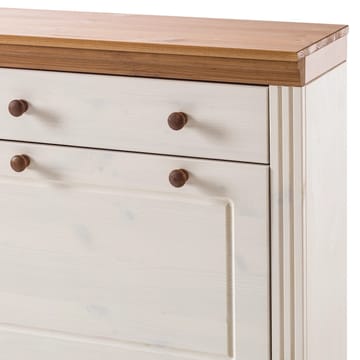 Anita Skostativ 80x105 cm - Hvid/Honning - Opbevaring - Skoopbevaring
