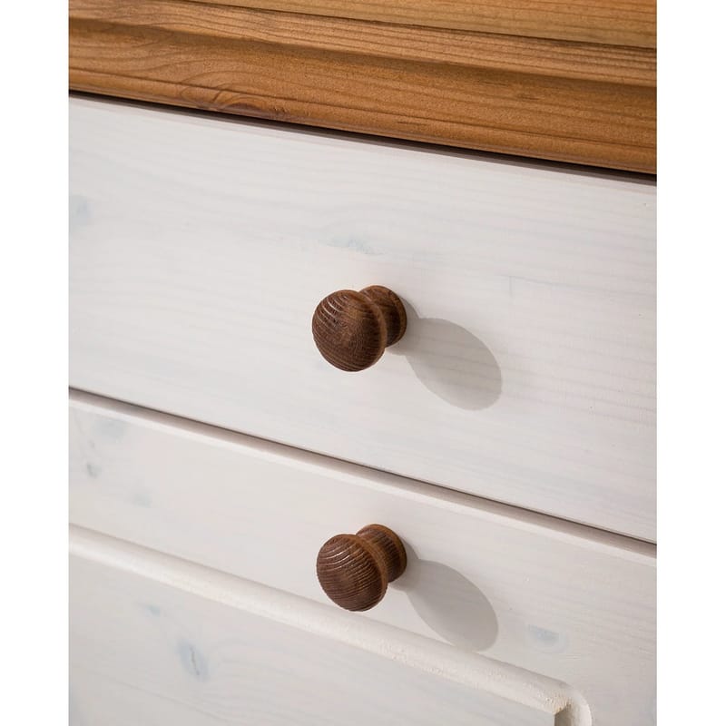 Anita Skostativ 80x105 cm - Hvid/Honning - Opbevaring - Skoopbevaring - Skoskab