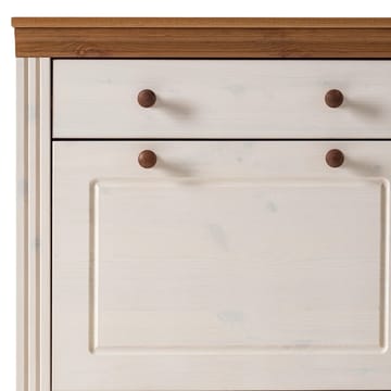 Anita Skostativ 80x105 cm - Hvid/Honning - Opbevaring - Skoopbevaring