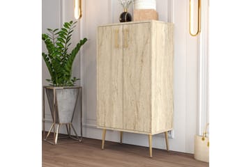Babice Skoskab 60 cm - Beige - Opbevaring - Skoopbevaring
