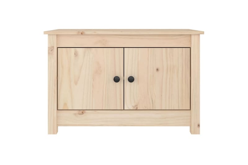beBasic skobænk 70x38x45,5 cm massivt fyrretræ - Brun - Opbevaring - Skoopbevaring - Skoskab