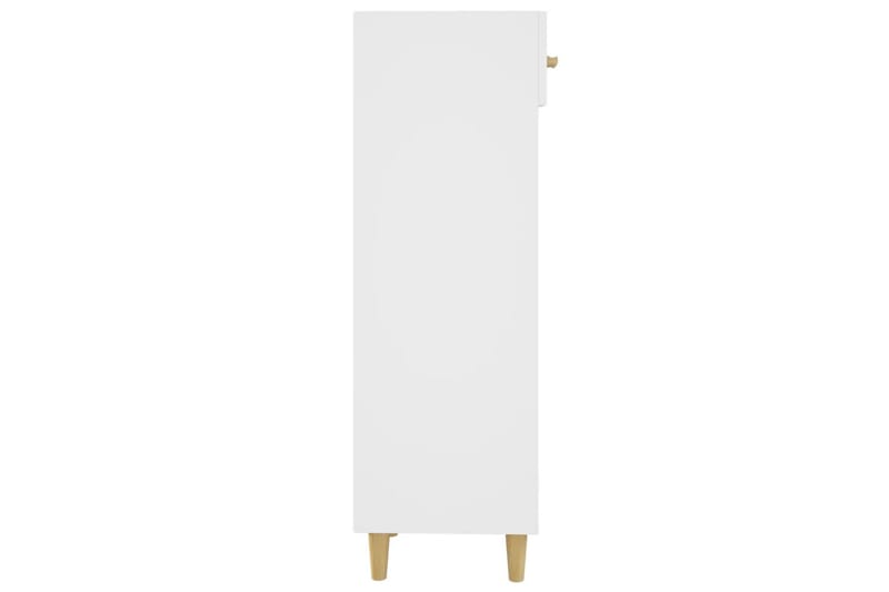 beBasic skoreol 30x35x105 cm konstrueret træ hvid - Hvid - Opbevaring - Skoopbevaring - Skoskab