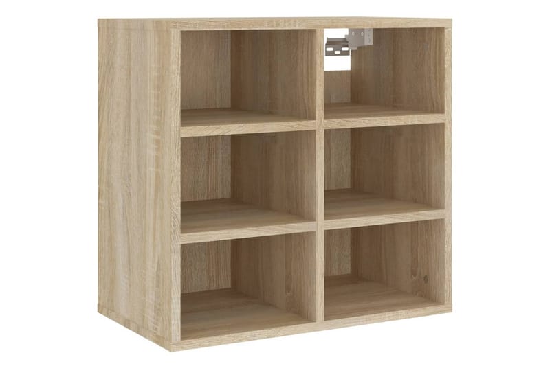 beBasic skoreol 52,5x30x50 cm sonoma-eg - Brun - Opbevaring - Skoopbevaring - Skoskab