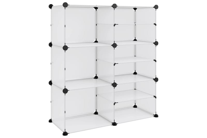 beBasic skoreol 84x31,5x93 cm PP transparent - gennemsigtig - Opbevaring - Skoopbevaring