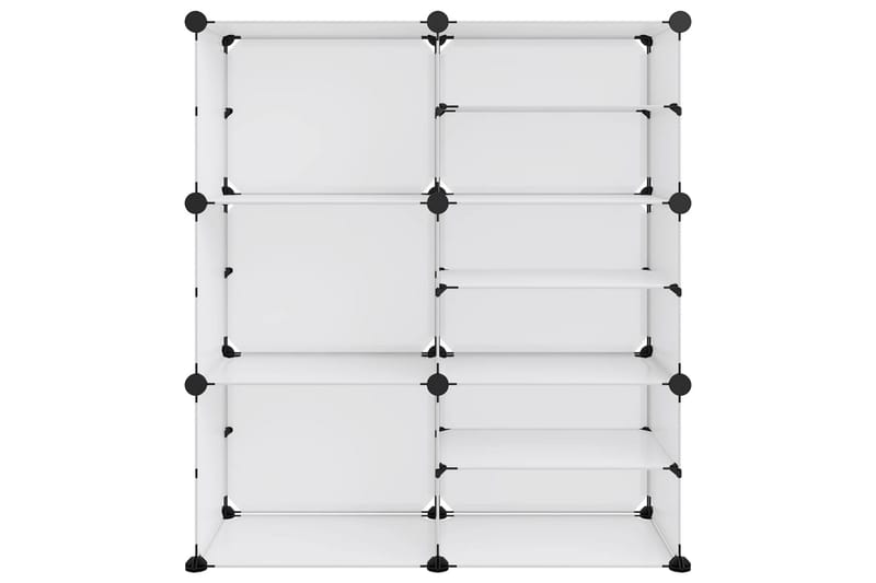 beBasic skoreol 84x31,5x93 cm PP transparent - gennemsigtig - Opbevaring - Skoopbevaring